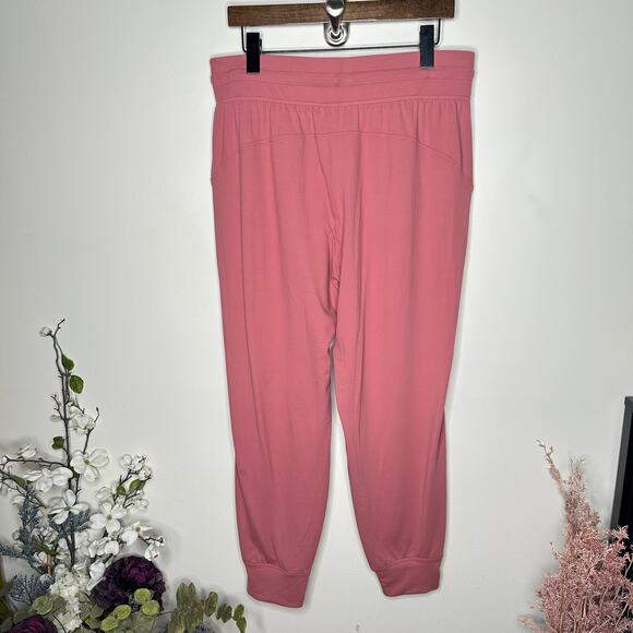 LULULEMON Ready to Rulu High-Rise Jogger Brier Rose Pink Sz 12 {U30} - Picture 4 of 7